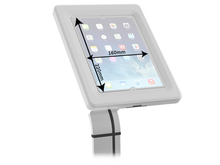 Stolní stojan, reklamní držák pro tablet, s blokádou Maclean MC-644 9,7 "-10,1" - univerzální