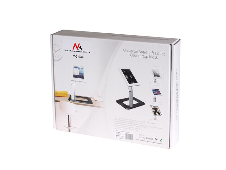 Stolní stojan, reklamní držák pro tablet, s blokádou Maclean MC-644 9,7 "-10,1" - univerzální