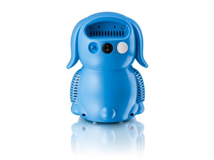 Kompresorový inhalátor pro děti sada 2 masky pejsek Only for Baby Blue Puppy