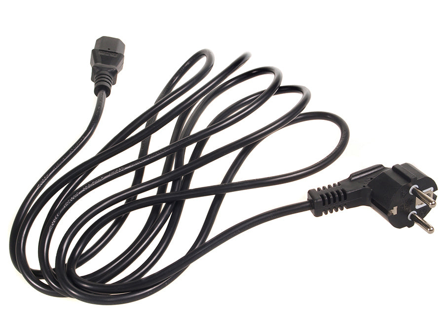 Napájecí kabel 3pin zástrčka EU délka 3m Maclean MCTV-692