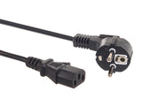Napájecí kabel 3pin zástrčka EU délka 3m Maclean MCTV-692