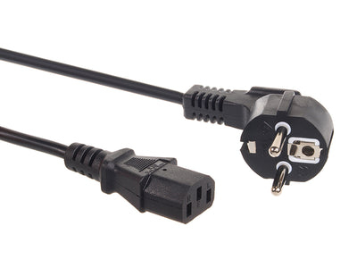Napájecí kabel 3pin zástrčka EU délka 3m Maclean MCTV-692