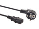 Napájecí kabel 3pin zástrčka EU délka 3m Maclean MCTV-692