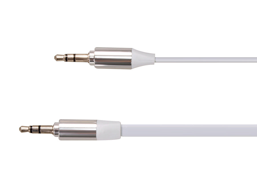 Vysoce kvalitní kabel Jack 3,5 mm - Jack 3,5 mm mini Jack STEREO 1m Maclean MCTV-694 W