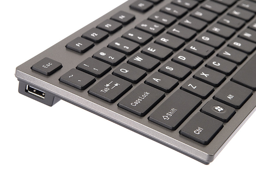 Klávesnice KV-300H Slim USB Hub USB A4-Tech ultra plochý