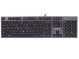 Klávesnice KV-300H Slim USB Hub USB A4-Tech ultra plochý