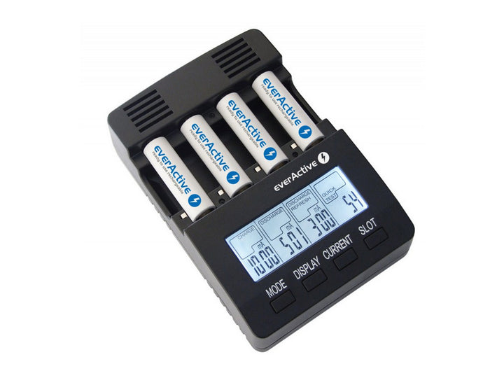 Nabíječka baterií AAA R03, AA R6, Ni-MH / Ni-CD EverActive NC-3000