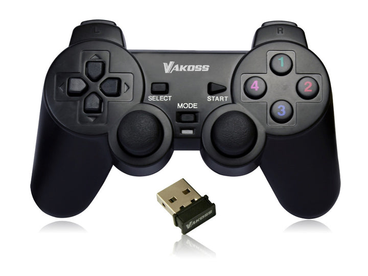 Vakoss GP-3925BK USB bezdrátový gamepad pad vibrace