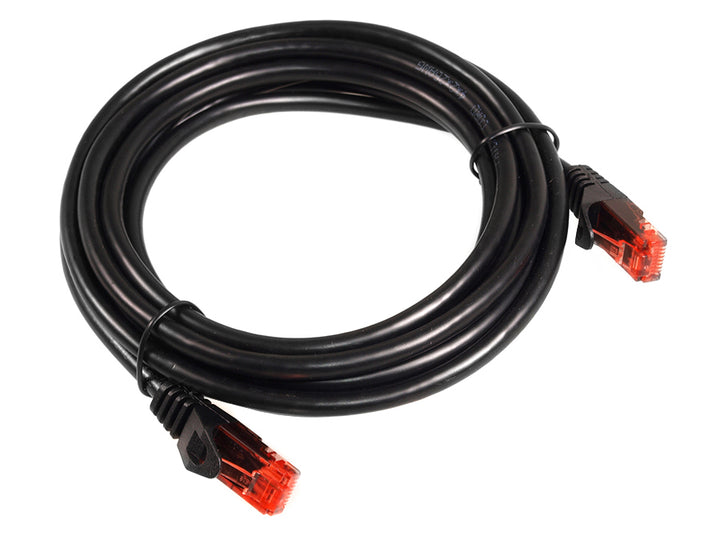 Patchcord kabel UTP CAT6 plug-in 1m černý Maclean MCTV-740