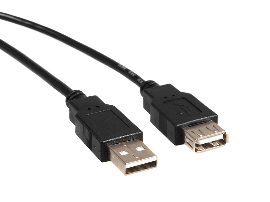 USB 2.0 zásuvka-zástrčka 3 m Maclean MCTV-744  bez ztráty rychlosti