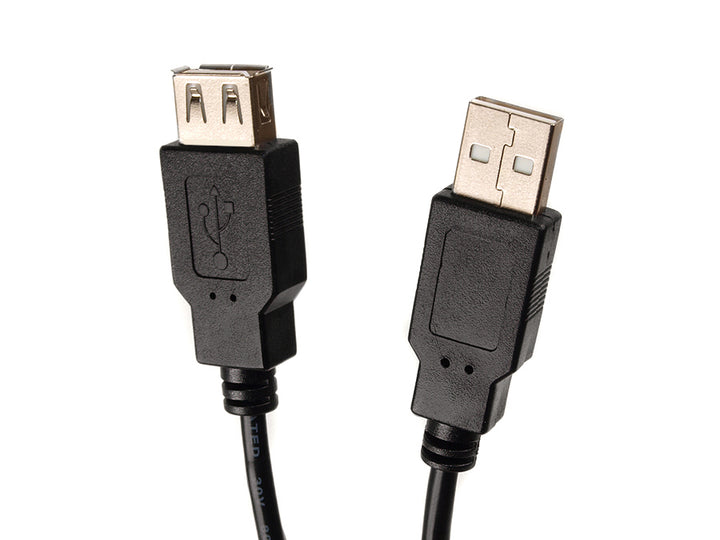 USB 2.0 zásuvka-zástrčka 3 m Maclean MCTV-744  bez ztráty rychlosti