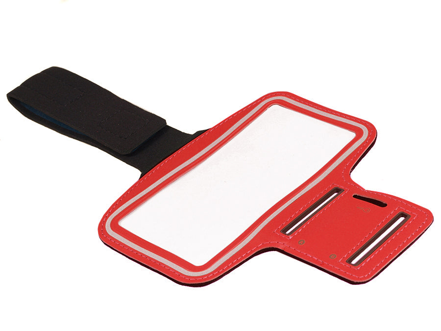 Maclean MC-405 R červené 4,8" pouzdro na telefon přes rameno