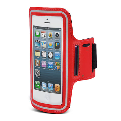 Maclean MC-405 R červené 4,8" pouzdro na telefon přes rameno