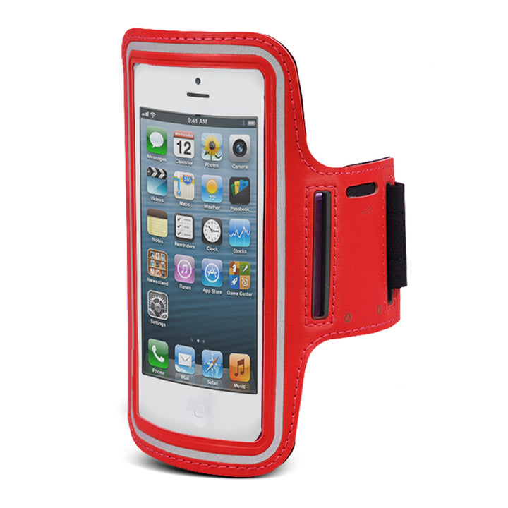 Maclean MC-405 R červené 4,8" pouzdro na telefon přes rameno
