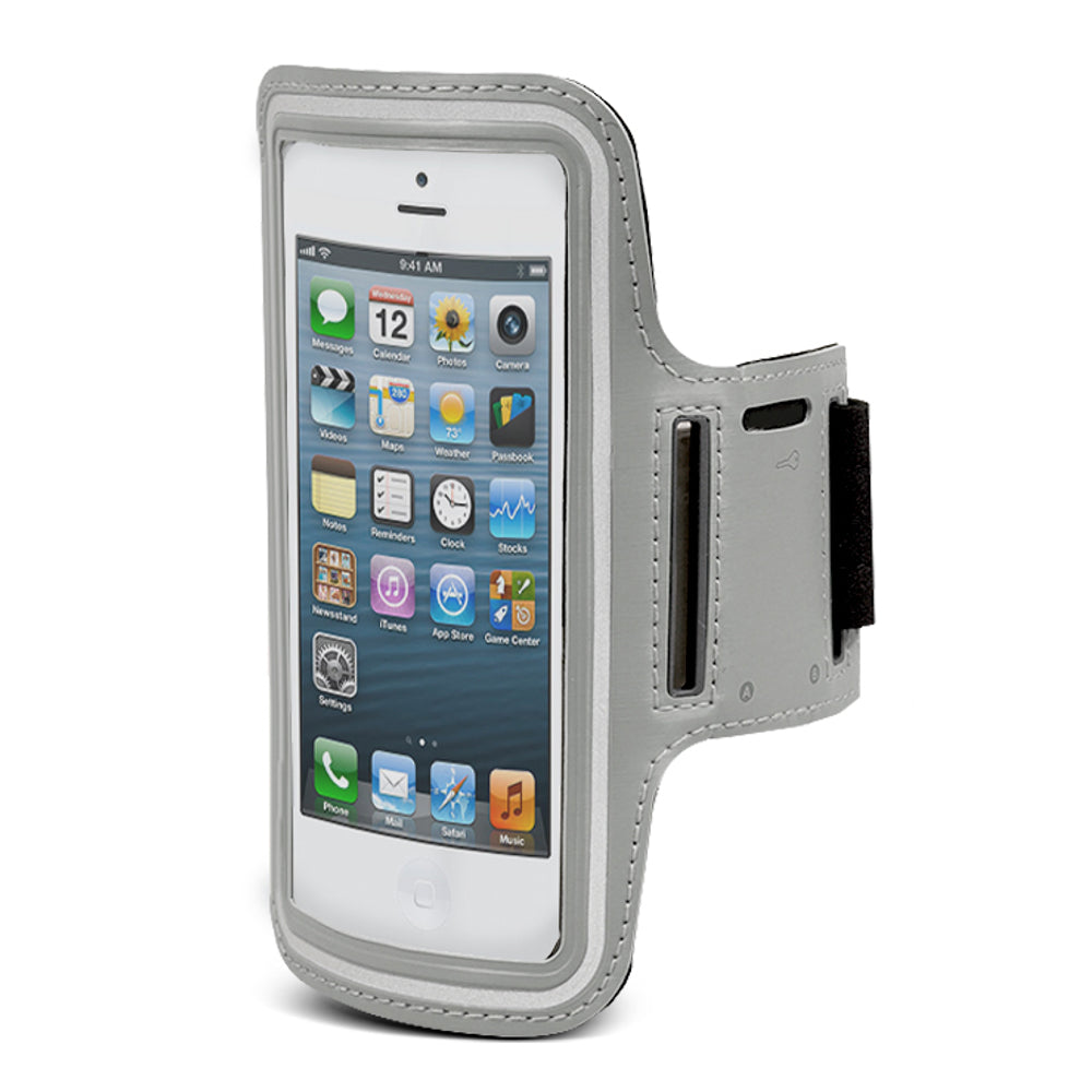 Maclean 4,8" sportovní pouzdro na ruku pro mobilní telefon Sportovní taška na ochranu mobilního telefonu Pouzdro na jogging a fitness (4,8")