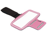 Telefon Arm Band Holder 4,8'' Běh Gym Clear Přední klávesy IOS Odolný nastavitelný