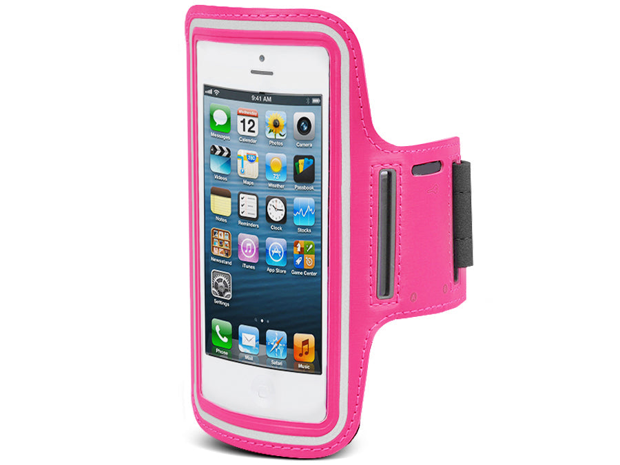 Telefon Arm Band Holder 4,8'' Běh Gym Clear Přední klávesy IOS Odolný nastavitelný