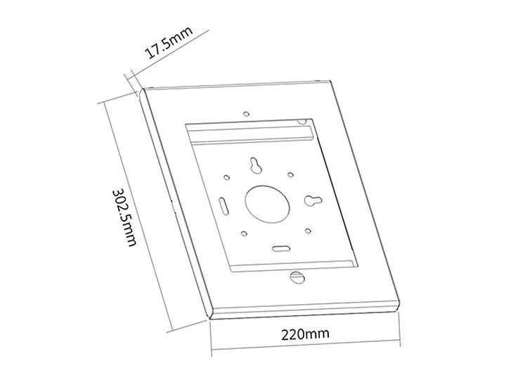 iKiosk -  držák pro Tablet Maclean Brackets model MC-676