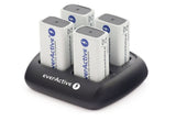 EverActive NC-109 nabíječka pro 9V 4x 100mA baterie max