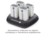 EverActive NC-109 nabíječka pro 9V 4x 100mA baterie max