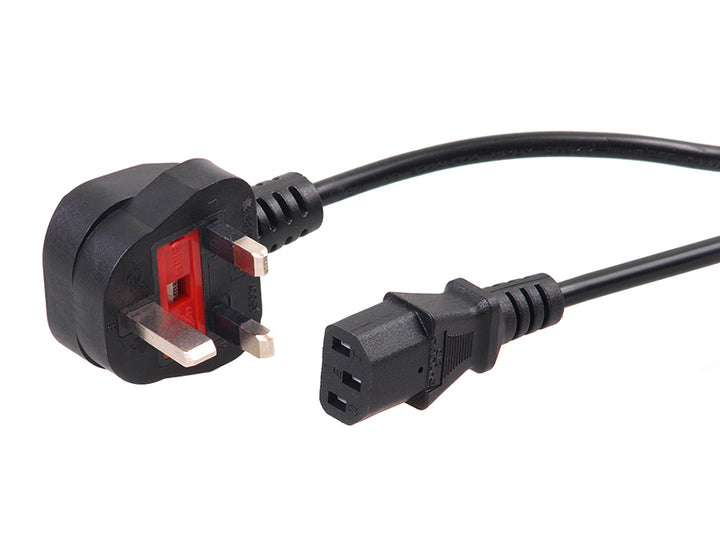 Napájecí kabel PC 3 pin 1,5 m Počítač GB UK konektor ATX Projektory TV DVD