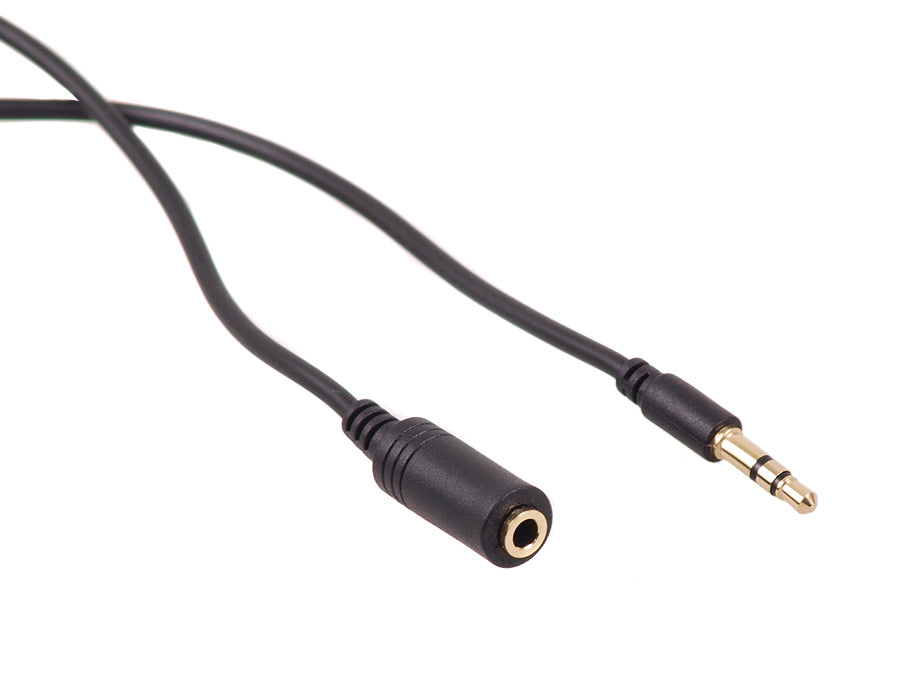 3,5mm zásuvka 15m MCTV-823 - prodloužení stereo jack - pozlacený konektor