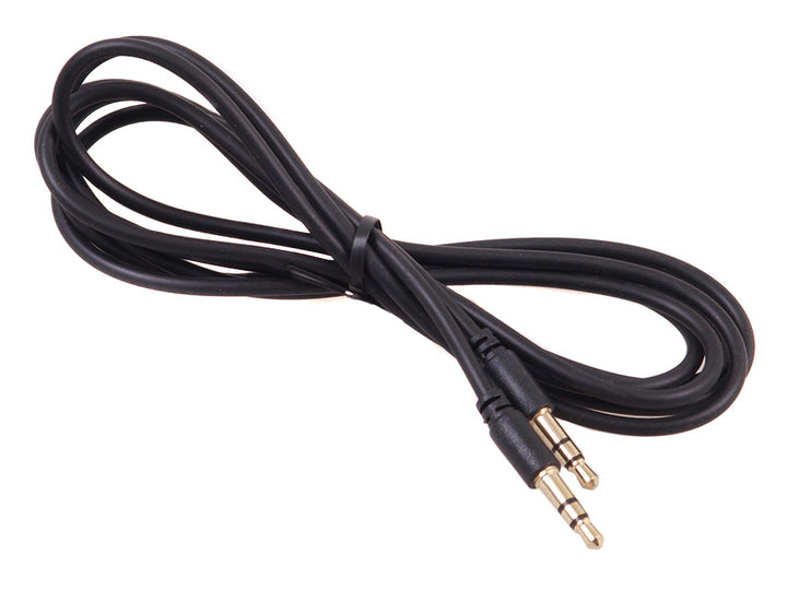 Kabel 3,5 mm jack-jack 1,5m černý Maclean MCTV-815 mini jack