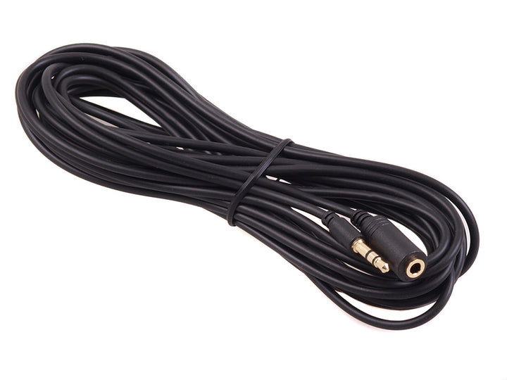 Prodlužovácí kabel jack 3,5mm stereo 2m černý Maclean MCTV-819