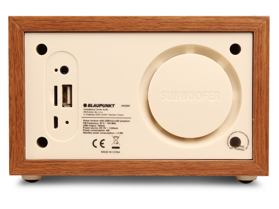 Radiopřijímač Blaupunkt HR5BR FM SD / USB / AUX s pamětí na 40 stanic