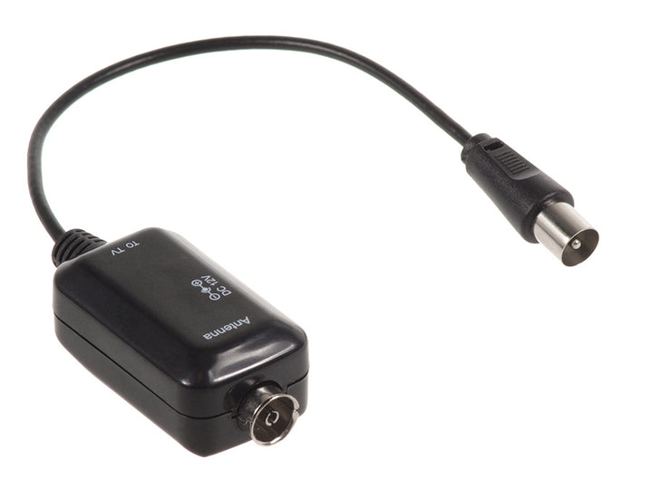 TV anténa DVB-T univerzální auto domov  zesilovač, napájecí zdroj. 5V nebo 12V  Maclean MCTV-986