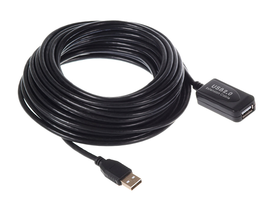 Prodlužovací kabel USB 2.0 aktivní 10m Maclean MCTV-757