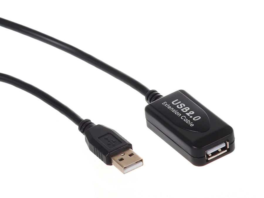 Prodlužovací kabel USB 2.0 aktivní 10m Maclean MCTV-757