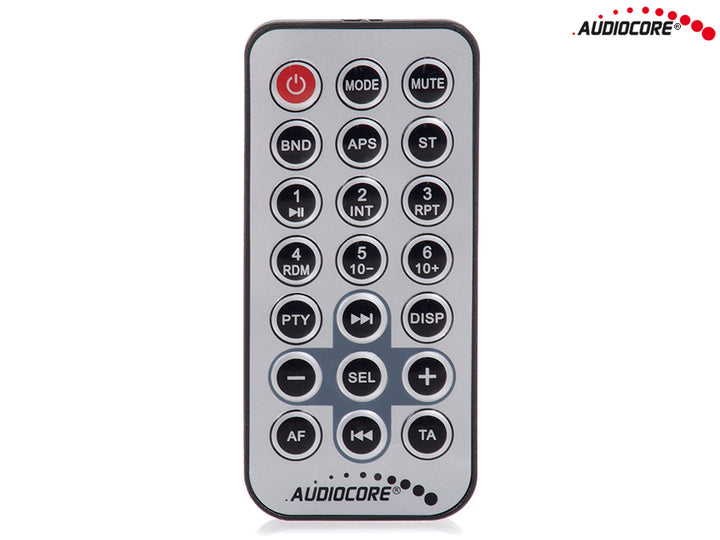 Autorádio Audiocore AC9710  Stereo MP3 / WMA / USB / RDS / SD Odejmovaný panel ISO Multicolor Bluetooth