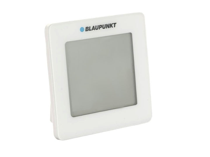 Budík s LCD displejem Teploměr s pamětí teploty Datum, hodiny Bílý