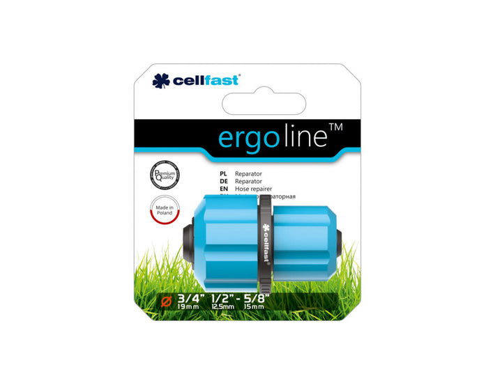 Reduktor hadic 1/2 "-3/4" Cellfast Ergo Line pro trvalé připojení dvou konců hadic