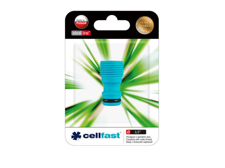 Připojení s externím závitem 1/2 "Cellfast Ideal Line