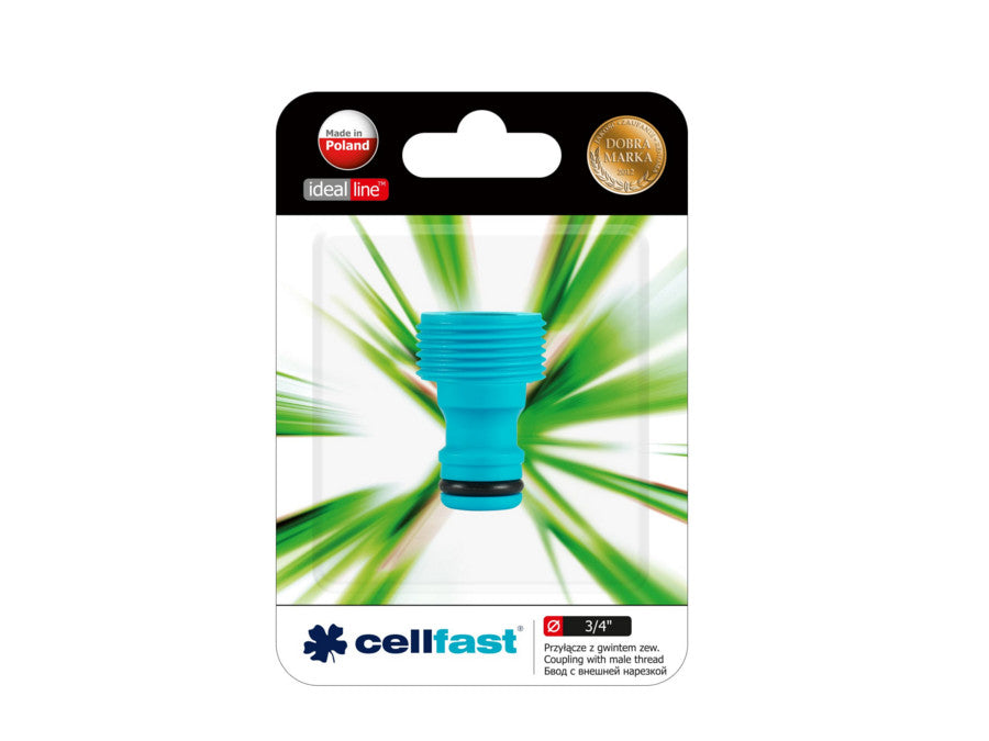 Připojení s vnějším závitem 3/4 "Cellfast Ideal Line