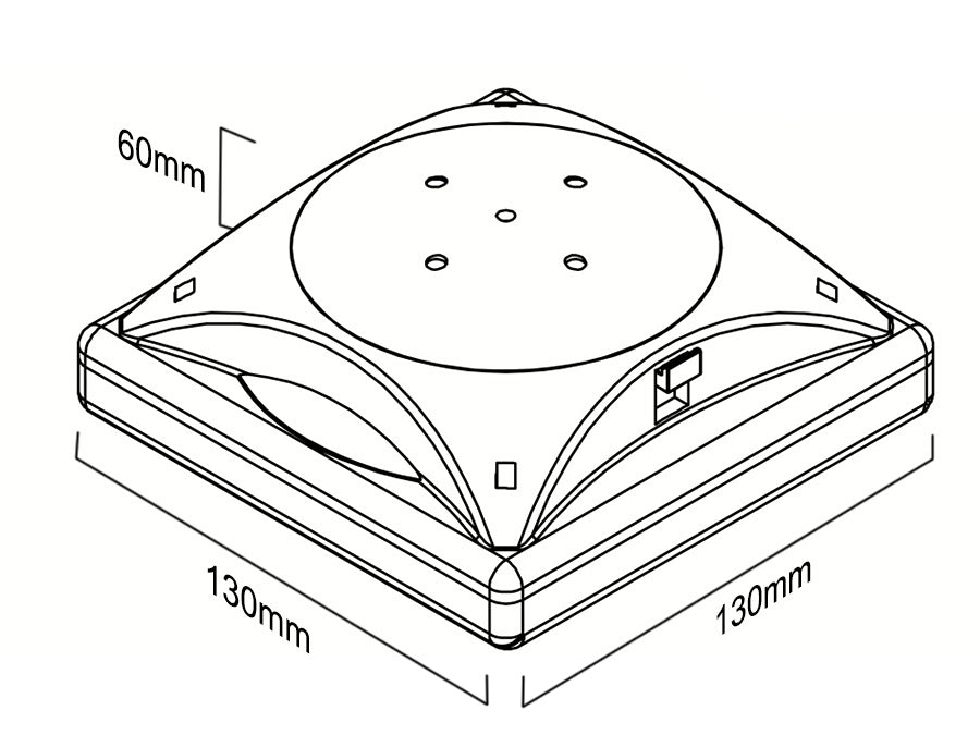 Solární lampa 4 LED Maclean Energy MCE124 s vestavěným senzorem soumraku