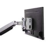 Univerzální držák pro minipočítače Maclean MC-720 černé  5 kg pro NUC MAC  mini CPU