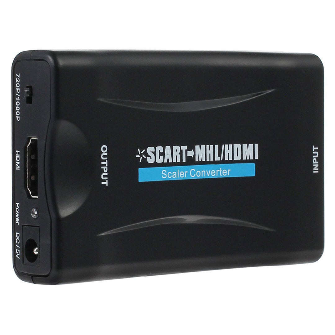 PŘEVODOVÝ SCART EURO DO HDMI 1080 POWER