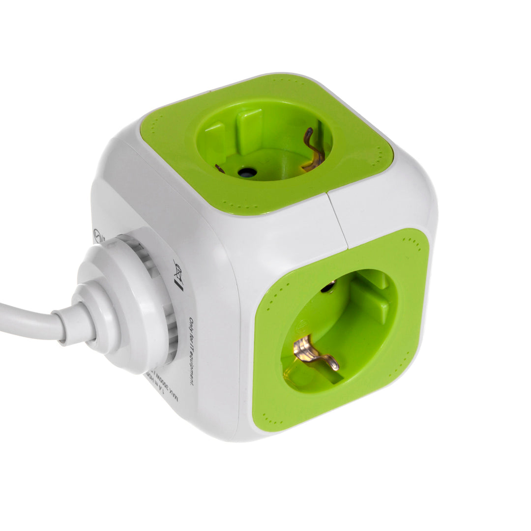 GreenBlue MagicCube 4x zásuvky 2x USB připojení 1.4m (Německo)