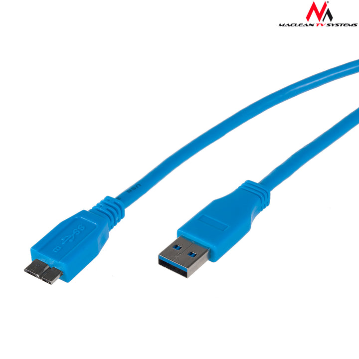 Kabel Maclean, kabel USB 3.0, AM-microBM, zástrčka, 1,5 m, MCTV-587