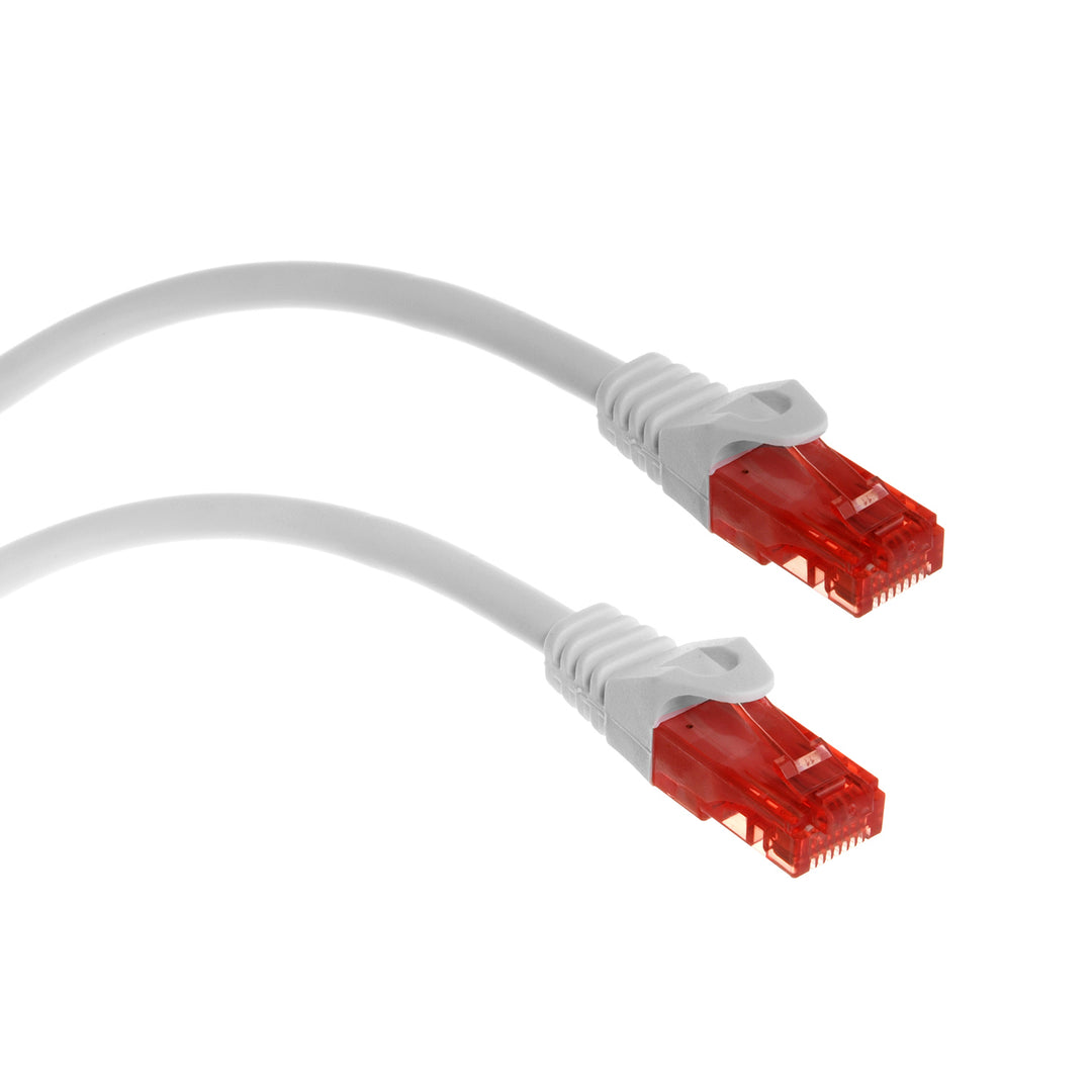 Net Lan Kabelová Síť. Ethernet Rj45 Utp Cat6 0,5 M Maclean Mctv-300 W