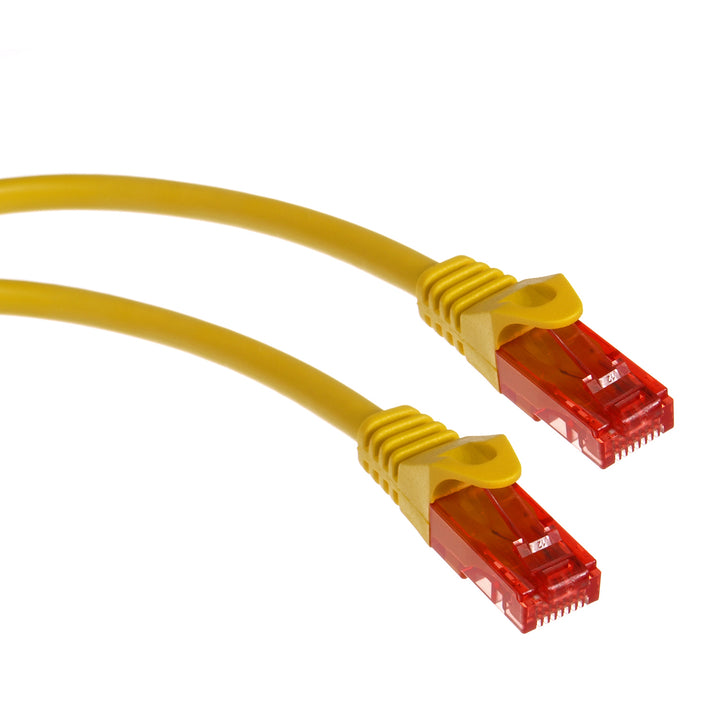 Net Lan Kabelová Síť. Ethernet Rj45 Utp Cat6 0,5 M Maclean Mctv-300 Y