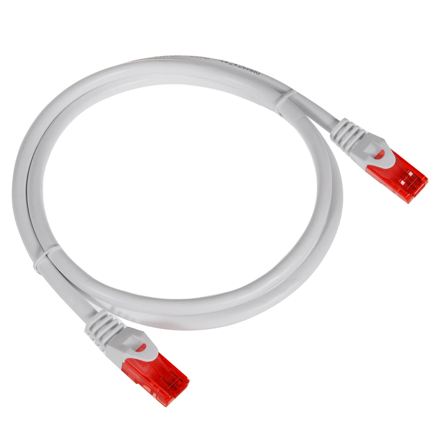 Lan Pro Síťový Kabel. Ethernet Rj45 Utp Cat6 1m Maclean Mctv-301 W