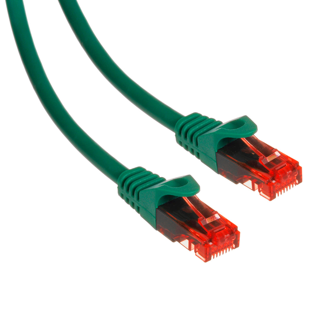 Vysoce kvalitní patchcord UTP cat6 zástrčka 1m zelená Maclean MCTV-301 G