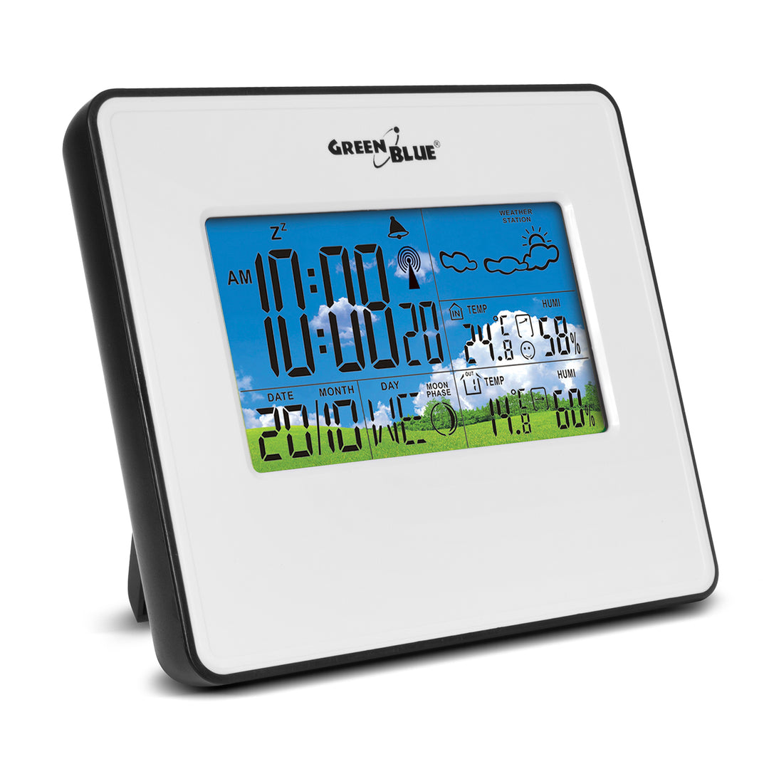 Meteostanice DCF s venkovním senzorem GreenBlue GB147W