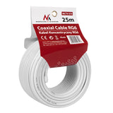 Koaxiální satelitní kabel 1.0CCS RG6 25M Maclean MCTV-574