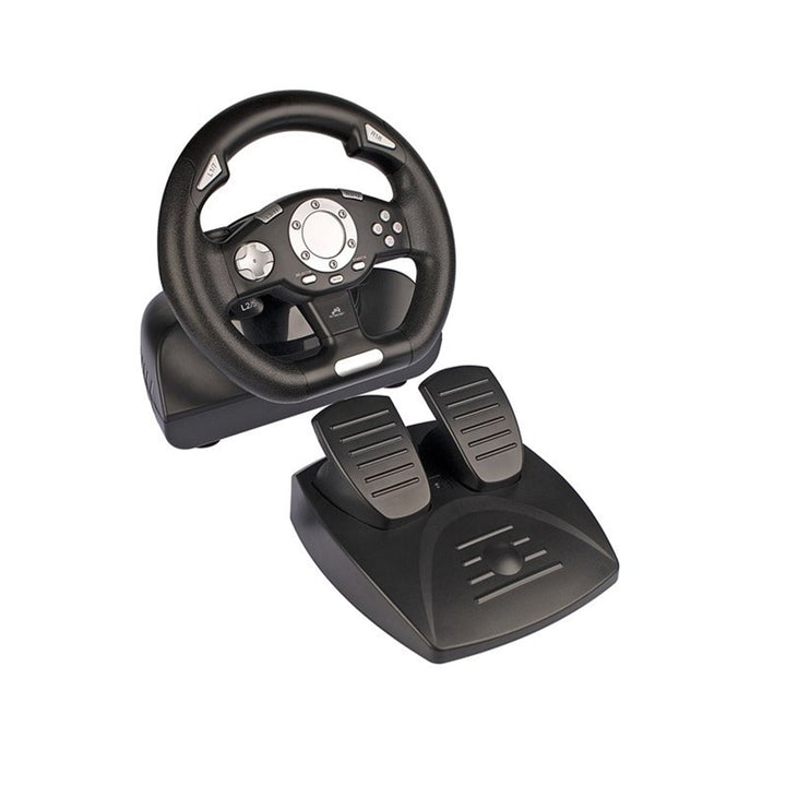 Závodní volant pro PC USB SIERRA TRACER pedály + hra