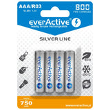Vysoce kvalitní baterie R03 / AAA 800 mAh EverActive